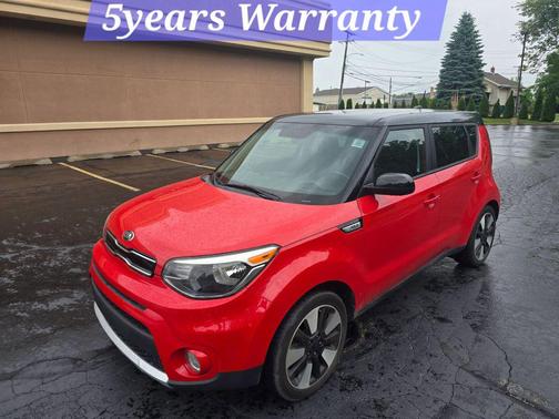 Inferno Red w/Black Roof 2017 Kia Soul +