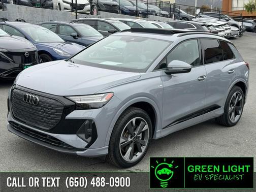 Pebble Gray 2023 Audi Q4 e-tron Prestige 50 quattro