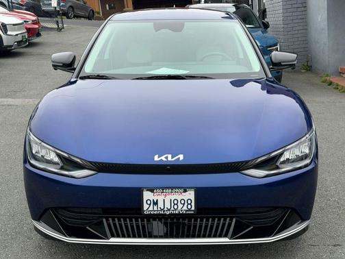 Yacht Blue 2024 Kia EV6 Wind