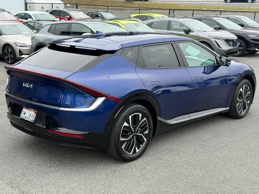 Yacht Blue 2024 Kia EV6 Wind