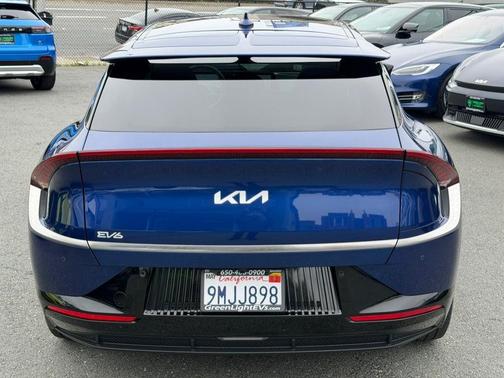 Yacht Blue 2024 Kia EV6 Wind