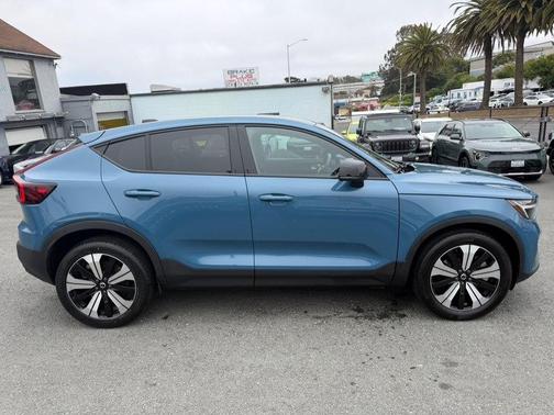 Fjord Blue Metallic 2023 Volvo C40 Recharge Pure Electric Twin Plus
