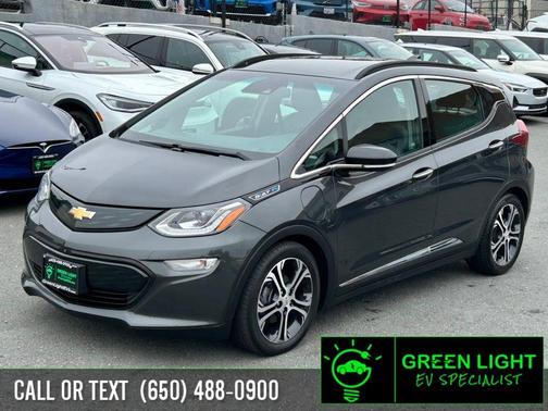Nightfall Gray Metallic 2018 Chevrolet Bolt EV Premier