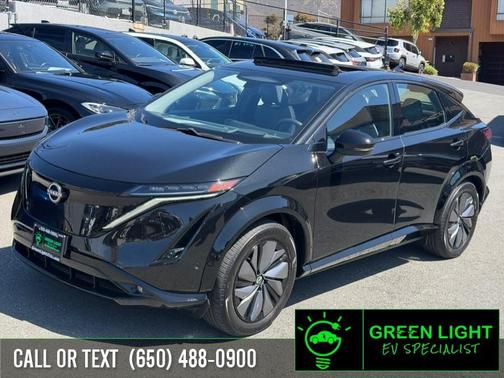 Black Diamond Pearl 2024 Nissan ARIYA PLATINUM+