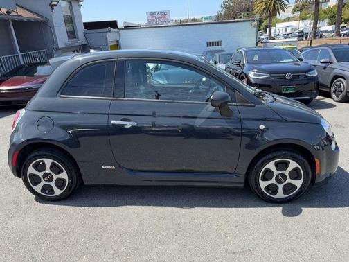 Metallo Gray 2018 FIAT 500e Battery Electric
