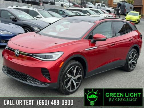 Aurora Red Metallic 2023 Volkswagen ID.4 AWD Pro S Plus