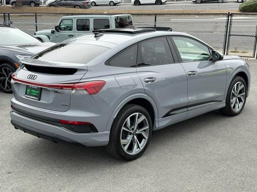 Pebble Gray 2023 Audi Q4 e-tron Sportback Prestige 50 quattro