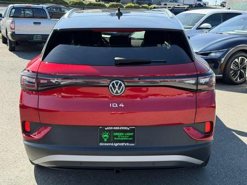 Aurora Red Metallic w/Black Roof 2023 Volkswagen ID.4 Pro S Plus AWD