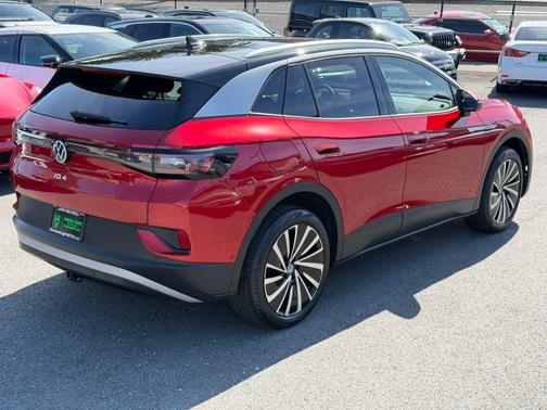 Aurora Red Metallic w/Black Roof 2023 Volkswagen ID.4 Pro S Plus AWD