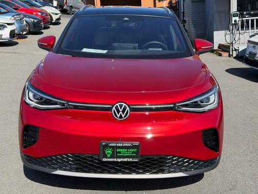 Aurora Red Metallic w/Black Roof 2023 Volkswagen ID.4 Pro S Plus AWD