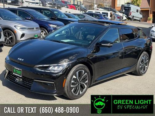 Aurora Black Pearl 2024 Kia EV6 GT-Line