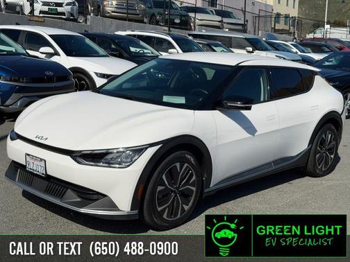 Snow White Pearl 2024 Kia EV6 Light Long Range