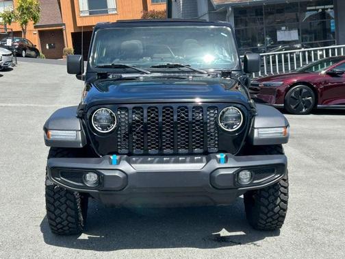 Black Clearcoat 2023 Jeep Wrangler 4xe Willys