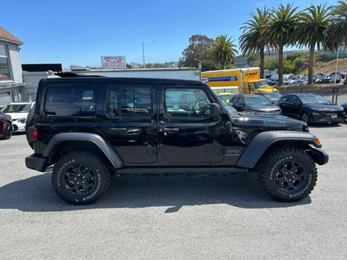 Black Clearcoat 2023 Jeep Wrangler 4xe Willys