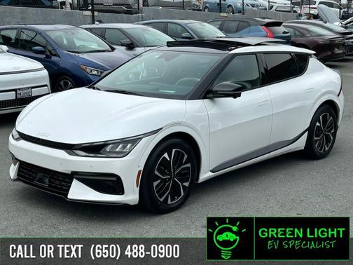 Snow White Pearl 2023 Kia EV6 GT-Line