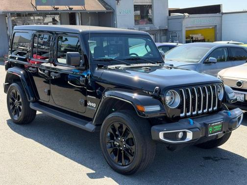 Black Clearcoat 2023 Jeep Wrangler 4xe Sahara