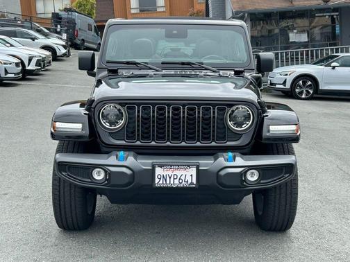 Black Clearcoat 2024 Jeep Wrangler 4xe Sport S