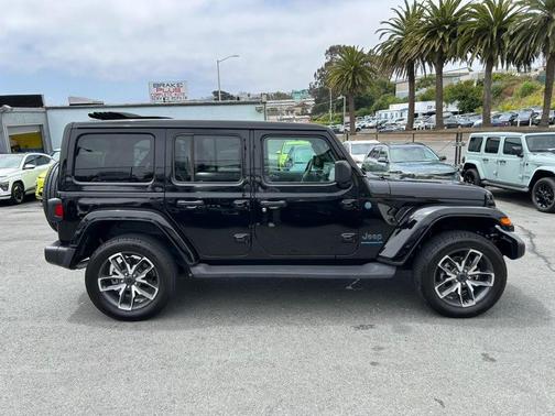 Black Clearcoat 2024 Jeep Wrangler 4xe Sport S