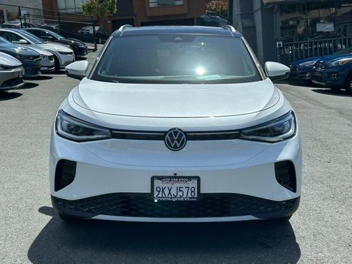 Opal White w/Black Roof 2023 Volkswagen ID.4 Pro S Plus RWD