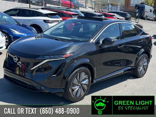 Black Diamond Pearl 2023 Nissan ARIYA EVOLVE+