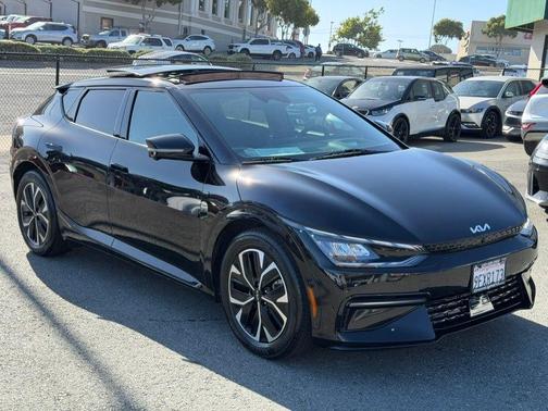 Aurora Black Pearl 2023 Kia EV6 GT-Line