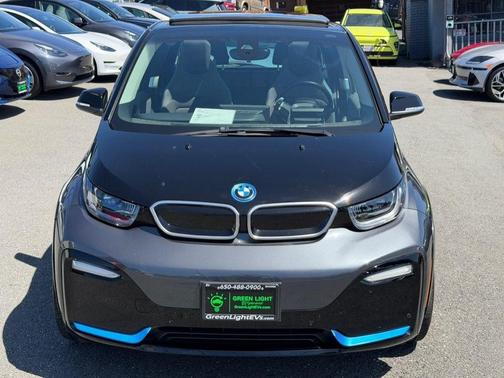 Mineral Gray Metallic w/BMW i Frozen Blue Accent 2019 BMW i3 120 Ah w/Range Extender