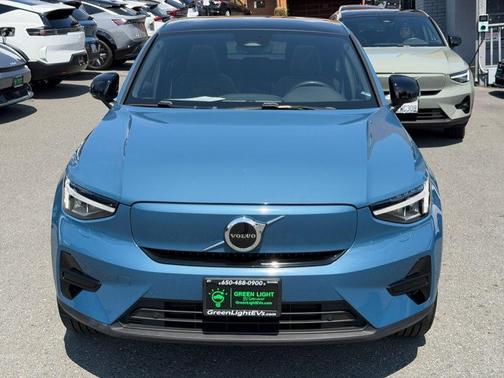 Fjord Blue Metallic 2023 Volvo C40 Recharge Pure Electric Twin Core