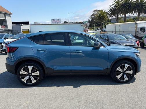Fjord Blue Metallic 2023 Volvo C40 Recharge Pure Electric Twin Core