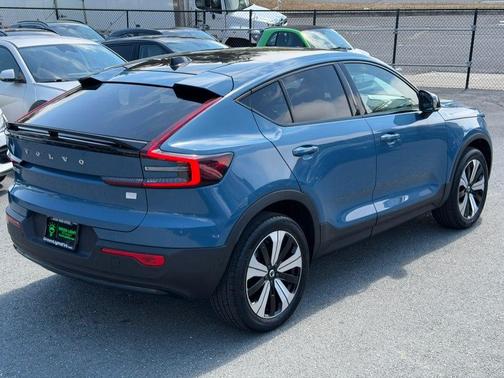 Fjord Blue Metallic 2023 Volvo C40 Recharge Pure Electric Twin Core
