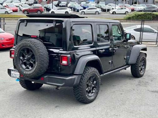 Black Clearcoat 2023 Jeep Wrangler 4xe Willys