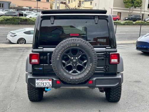 Black Clearcoat 2023 Jeep Wrangler 4xe Willys