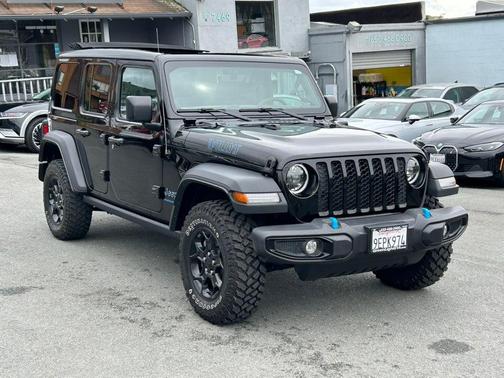 Black Clearcoat 2023 Jeep Wrangler 4xe Willys