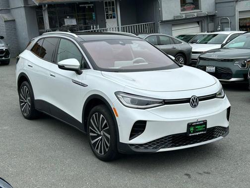 Opal White w/Black Roof 2023 Volkswagen ID.4 Pro S Plus AWD