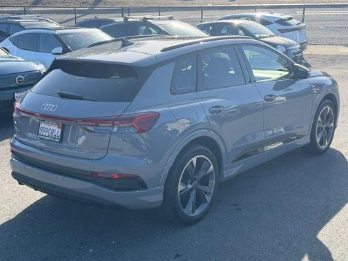 Pebble Gray 2024 Audi Q4 e-tron Premium Plus 55 quattro