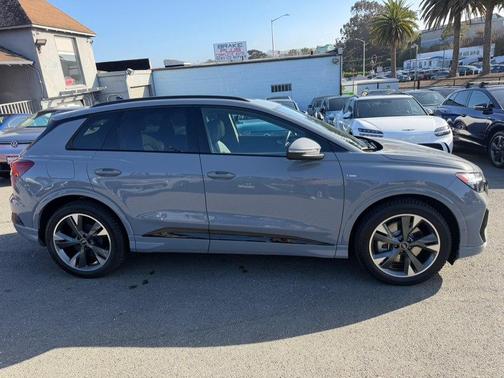 Pebble Gray 2024 Audi Q4 e-tron Premium Plus 55 quattro