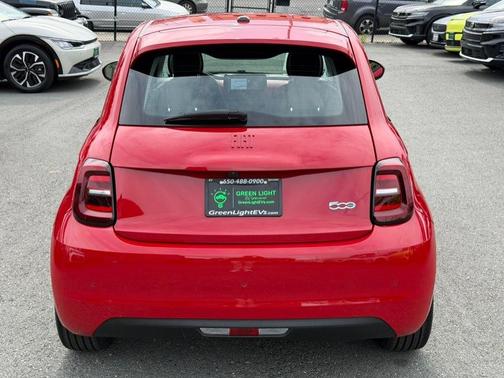 Red by (Red) 2024 FIAT 500e INSPI(RED) FWD