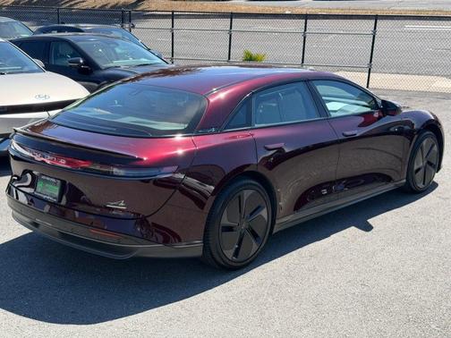 Zenith Red Metallic 2023 Lucid Air Touring