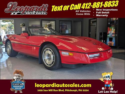 1987 Chevrolet Corvette Base