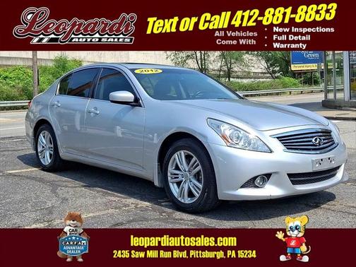 2012 INFINITI G25x Base
