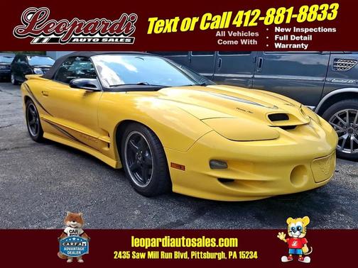 2002 Pontiac Firebird 2dr Conv Trans Am