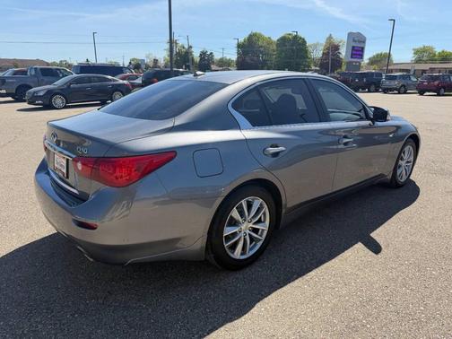 Gray 2015 INFINITI Q50 Premium