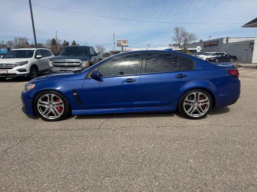 Slipstream Blue Metallic 2017 Chevrolet SS Base 4dr Sedan