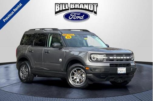 CARBONIZED GRAY METALLIC 2023 Ford Bronco Sport BIG BEND