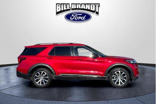 RAPID RED MET TINTED CC 2025 Ford Explorer ST-LINE