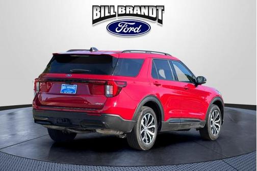 RAPID RED MET TINTED CC 2025 Ford Explorer ST-LINE
