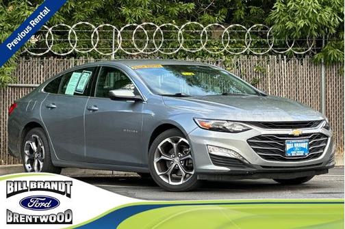 Sterling Gray Metallic 2024 Chevrolet Malibu LT W/1LT