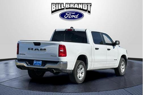 Bright White Clearcoat 2025 RAM 1500 BIG HORN/LONE STAR