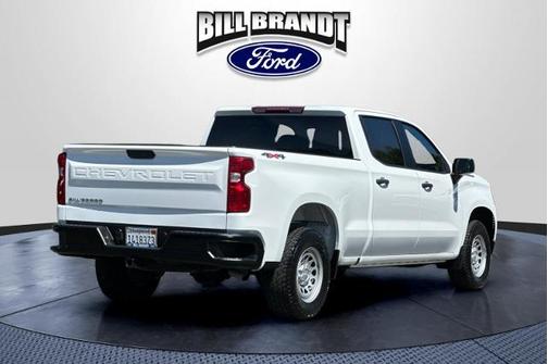 Summit White 2023 Chevrolet Silverado 1500 WT