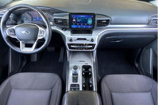 STONE BLUE METALLIC 2022 Ford Explorer XLT