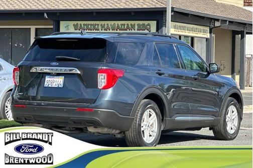 STONE BLUE METALLIC 2022 Ford Explorer XLT